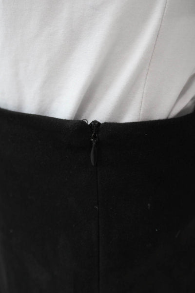 BB Dakota Womens Mini Skirt Black Zip 92% Polyester 8% Spandex Size 0