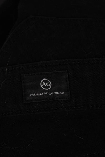 AG Adriano Goldschmied Womens Skinny Jeans Black Size 23