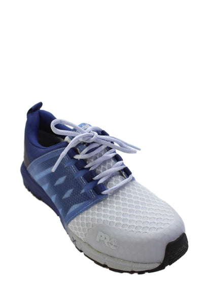 Timberland Womens Day One Safety Ombre Blue Athletic Sneakers Shoes Blue Size 8