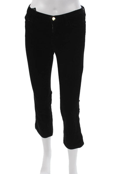 J Brand Womens Black Cropped Pants Size 23