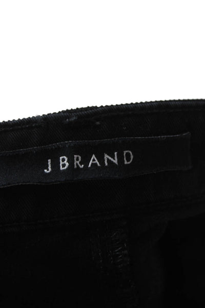 J Brand Womens Black Cropped Pants Size 23