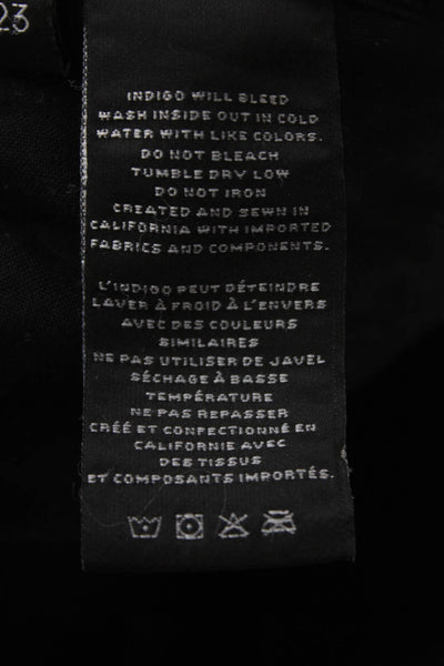 J Brand Womens Black Cropped Pants Size 23