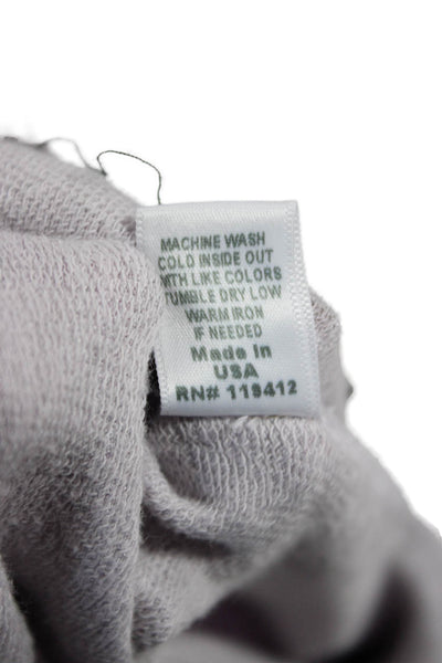 Monrow Womens Sweatpants Gray Drawstring Rayon Cotton Spandex Size S