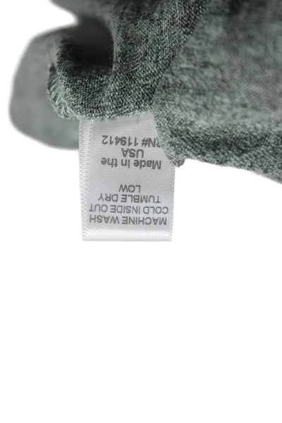 Monrow Womens Basic Scoop Neck Sleeveless Tank Green Size S