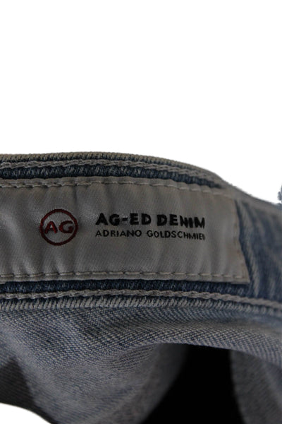 AG-ED Denim Women Cropped Blue Jeans Cotton Size 26
