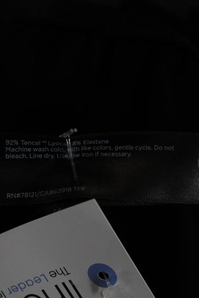 Eileen Fisher Women Straight Pencil Black Tencel Skirt Size S
