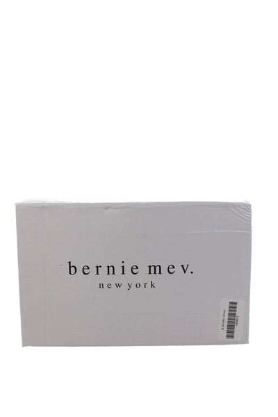 bernie mev. Womens Suede Woven Lace Up Platform Sneakers Shoes Black Size 6