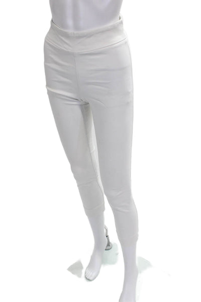 Fabrizio Gianni Women Capri Pants White Pull On Size 6