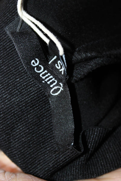 Quince Women Black Dress Pants Zip Inseam 26 Size XS