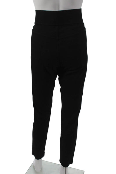 Club Monaco Women Ankle Pants Black Viscose Solid Fall Size 12