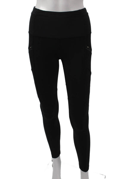 Lululemon Women Compression Nylon Leggings Black Size 4