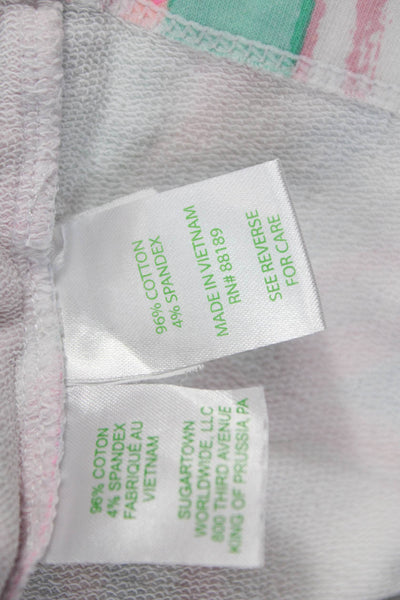 Lilly Pulitzer Womens Pullover Floral Collared Long Sleeve Multicolor Size XS