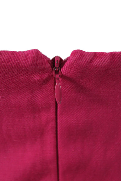 Usisi Sister Women Pink Sleeveless Square Neck Jumpsuit Zip Size XS