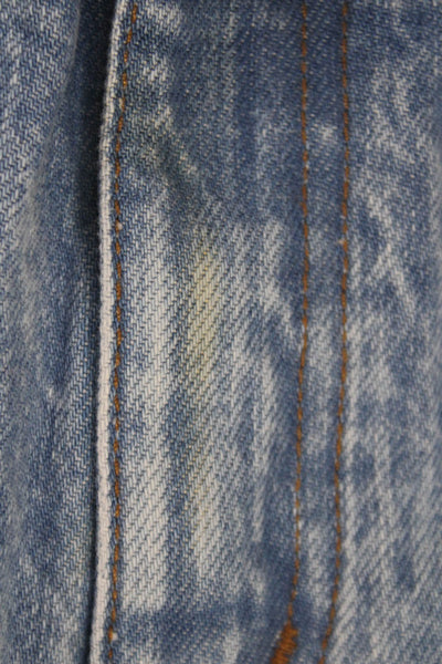 Madewell Womens Straight Jeans Blue High Rise Petite Size 26