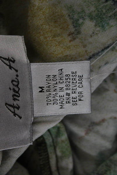 Aris A. Womens Kimono Jacket Floral Multicolor Collared Long Sleeve Size M
