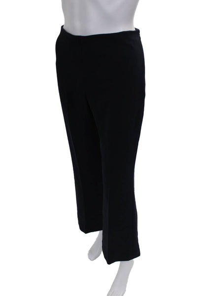 Theory Womens Blue Dress Pants Zip Closure 70% Triacetate Size 6