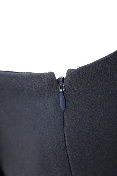 Theory Womens Blue Dress Pants Zip Closure 70% Triacetate Size 6