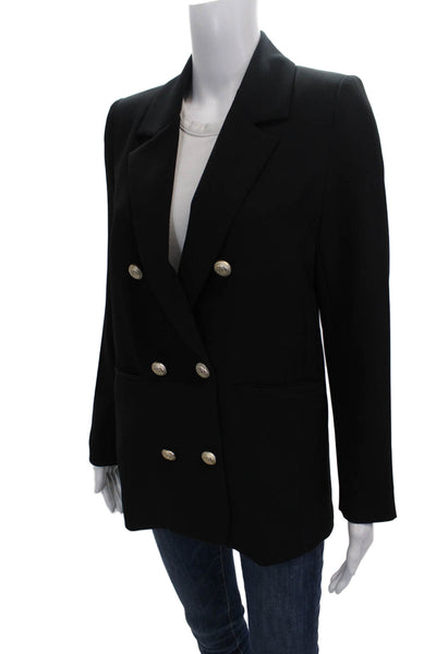 Generation Love Womens Basic Jacket Black Polyester Long Sleeve Size S