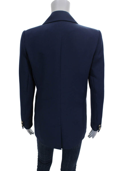 Generation Love Women Tuxedo Blazer Blue Button Long Sleeve Size S