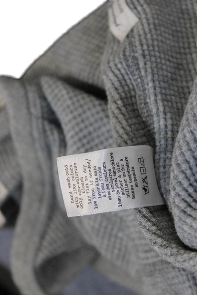 Rag & Bone Mens Gray Cotton Crewneck Long Sleeve Shirt Size L