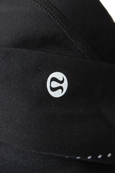 Lululemon Womens Black Nylon Capri Leggings Size 6
