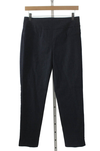 Renuar Womens Dress Pants Blue Pull On Size 2