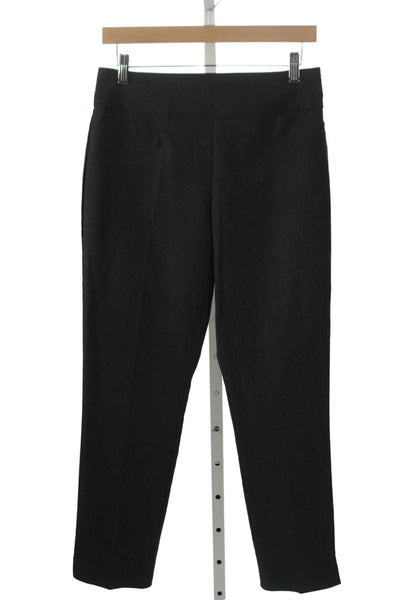Renuar Womens Dress Pants Black Pull On Size 2