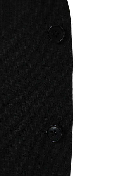 Tombolini Mens Blazer 100% Virgin Wool Gray Check Size 48