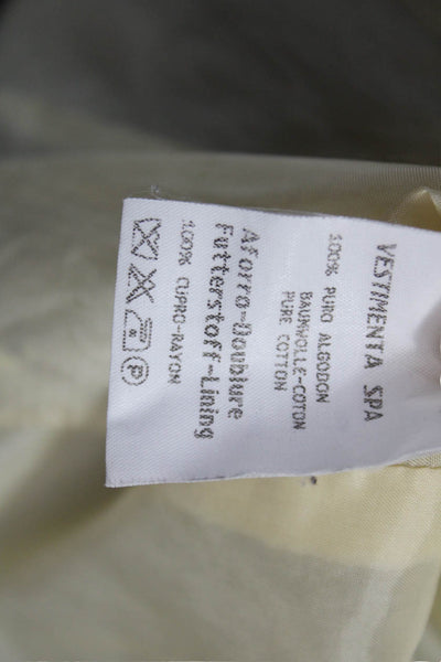 Giorgio Armani Women Skirt Suit Multicolor Check Cotton Buttoned Size 38