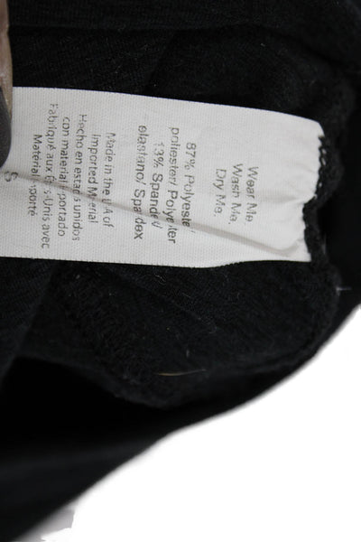 Beyond Yoga Womens Athletic Black Polyester Solid Shorts Size S