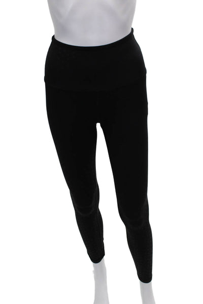 Beyond Yoga Women Ankle Leggings Black Polka Dot Size XS