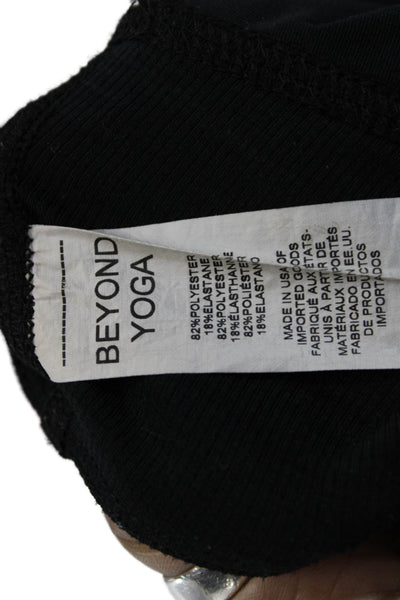 Beyond Yoga Womens Athletic Black Skort Short Polyester Size S