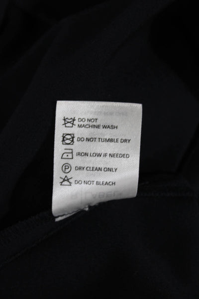 R Label Women Ankle Pants Black Polyester Zip Inseam 26 Size XS