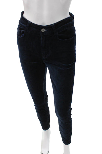 Paige Black Label Womens Skinny Blue Jeans Cotton Size 25