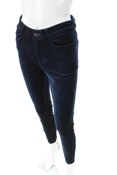 Paige Black Label Womens Skinny Blue Jeans Cotton Size 25
