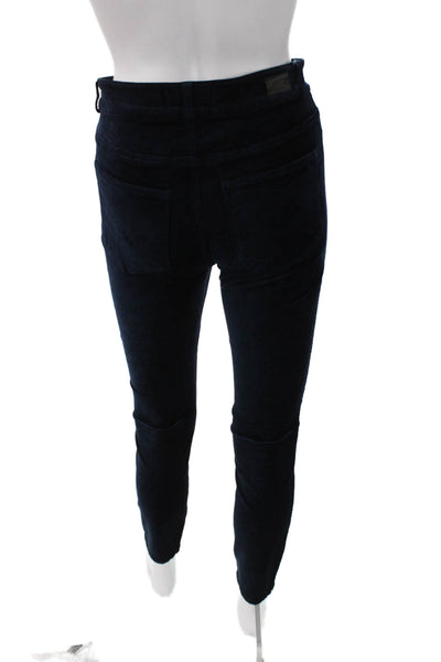 Paige Black Label Womens Skinny Blue Jeans Cotton Size 25