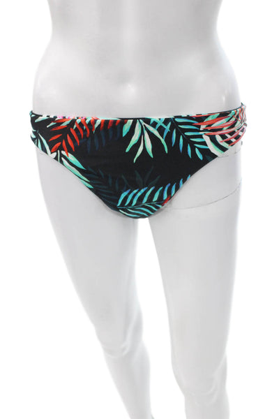 Cami And Jax Womens Bikini Bottoms Multicolor Floral Tropical Size XL
