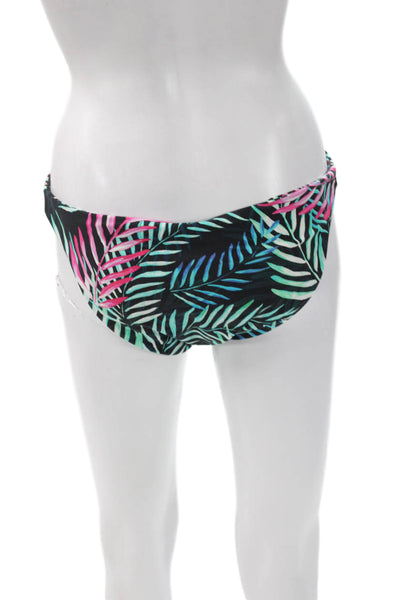 Cami And Jax Womens Bikini Bottoms Multicolor Floral Tropical Size XL