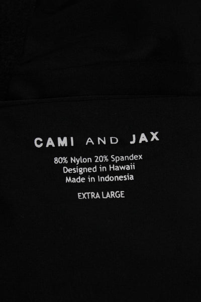 Cami And Jax Women Bikini Bottoms Black Size XL