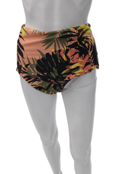 Cami And Jax Womens Multicolor Floral Bikini Bottoms Size XL