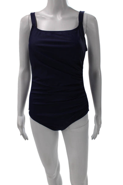 Speedo Womens One Piece Swimwear Blue Size 10