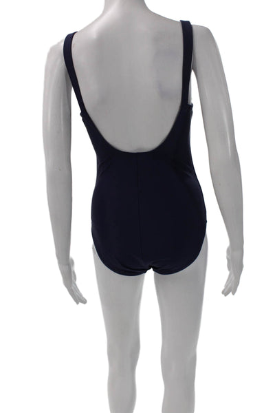Speedo Womens One Piece Swimwear Blue Size 10
