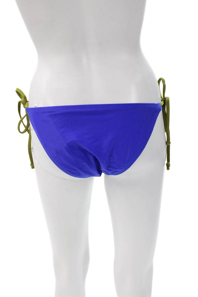Xirena Women Multicolor Colorblock Nylon Bikini Bottoms Size L