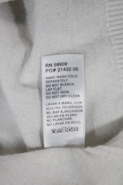 Antonio Melani Womens Pullover Striped Viscose Crew Neck Long Sleeve Size S