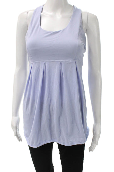 Lululemon Womens Pullover Tank Scoop Neck Purple Polyester Sleeveless Size S