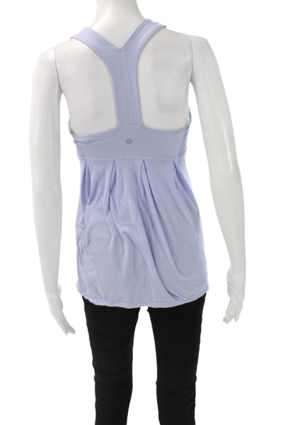 Lululemon Womens Pullover Tank Scoop Neck Purple Polyester Sleeveless Size S