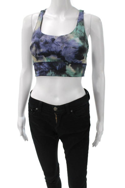 Lululemon Women's Scoop Neck Multicolor Sport Bra Size 4
