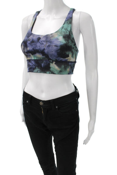 Lululemon Women's Scoop Neck Multicolor Sport Bra Size 4