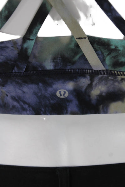 Lululemon Women's Scoop Neck Multicolor Sport Bra Size 4