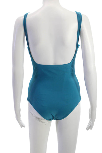 Mikoh Womens One Piece Swimwear Blue Size XL
